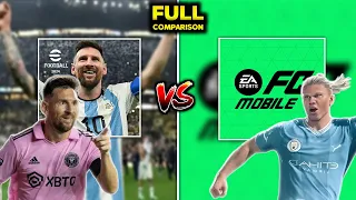 eFootball 2024 Mobile vs EA SPORTS FC 24 Mobile (Full Comparison)