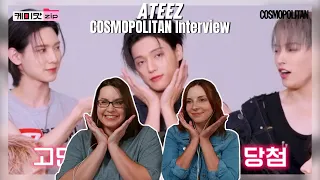 ATEEZ (에이티즈) Chemistry Matching Game | Cosmopolitan Interview Reaction
