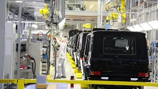 G-Class production - The Paint Shop