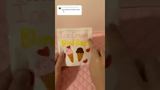 ice cream blindbag! #blindbag #craft #diy #papercraft #papersquishy #asmr #kpop #icecream #blackpink