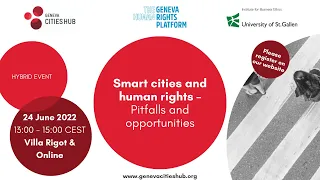 Smart cities and human rights – Pitfalls and opportunities