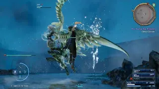 FFXV: Defeating Garuda Extreme level 120 while being level 1 with no items and NO ARMIGER UNLEASHED