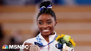 Simone Biles returning to elite competition since mental health focus break