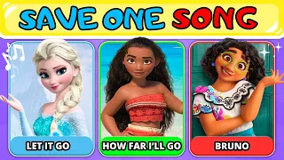 Save One DISNEY Song 🎶 | Most Popular Disney Songs