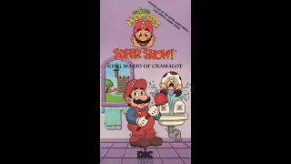 The Super Mario Bros. Super Show!: King Mario of Cramalot 1989 VHS