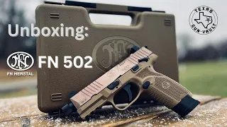 Unboxing: FN 502 (.22lr version of the FN 509)