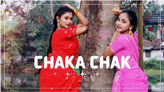 Chaka Chak | dance Cover | Atrangi Re | ft. Sharmistha & Bhumi | Nrityasree