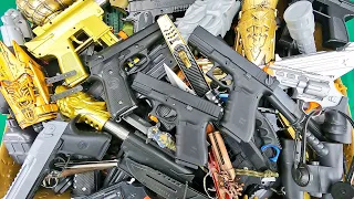 Airsoft Glock 18c And 19 Gun  Beratta M-92 Gun -Tec-9, Toy Shotguns And Sniper Rifles