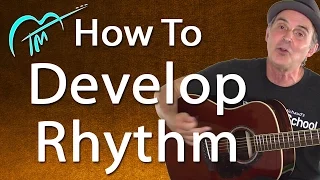 How To Develop RHYTHM On Guitar And Play On Beat