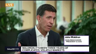 Goldman Sachs COO Waldron on Cost Cutting, Stock Price, Investor Day