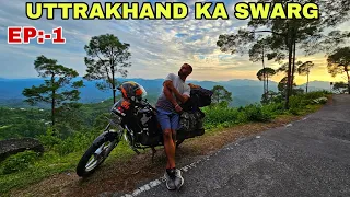 Heaven On Earth | Swarg Jaisa Sunder Uttrakhand | Long Ride on 100cc Splendor Plus 2023 | Ep:-1