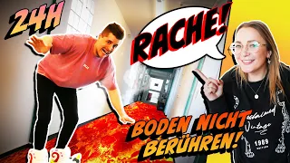 24 STUNDEN DEN BODEN NICHT BERÜHREN 😏 FIESE RACHE von Bianca !