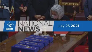 APTN National News July 26, 2021 – First Indigenous governor general, Yukon safe consumption site