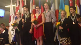 Autumn Classic International 2017 - Ice Dance Victory Ceremony ACI2017