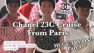 Chanel CRUISE 23C FROM PARIS! Different Pieces! Video 6 2023 Cruise Collection Ready to Wear TryOn