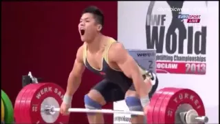 Lu Xiaojun at 2013 World Weightlifting Championship