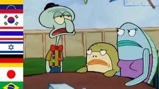 Squidward's Happy Birthday Song in 23 different languages