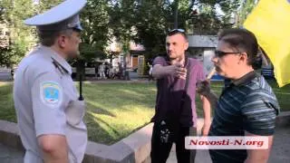 Видео Новости-N: Столкновения под памятником Пушкину. Часть 1