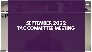 SRPC Technical Advisory Committee - September 2, 2022
