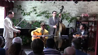 Gypsy Jazz at Open Embrace House with Duved Dunayevsky Guitar and Daniel Garlitsky Violin