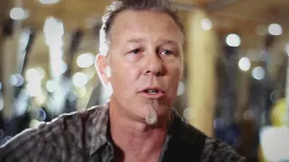 (РУС.Озвучка) Metallica`s James Hetfield в Guitar Center 2014