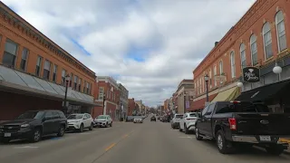 Platteville, Wisconsin Driving - Fall 4k
