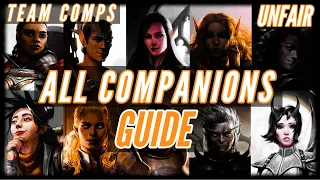 ALL Companions - The ULTIMATE GUIDE - Team Comp and Builds[4K] - Pathfinder: Wrath of the Righteous