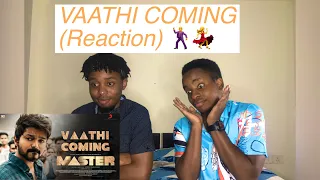 AFRICANS REACT to |Master - Vaathi Coming Video | Thalapathy Vijay |