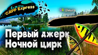 Разговоры про джерк и поиск редкости на Остроге / СДРР Express ( Русская рыбалка 4 )