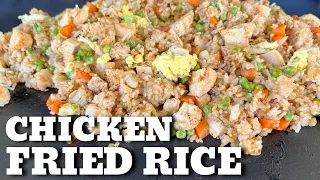 Chicken Fried Rice on the Griddle
