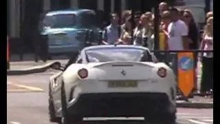 Ferrari 599 GTO Accelerations and Revs