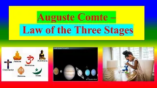 Sociological Theory - Auguste Comte - Law of Three Stages