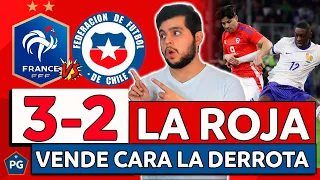 FRANCIA 3 CHILE 2 🔥 AMISTOSO FIFA ⚡ LA ROJA CAE CON LO JUSTO ANTE LOS GALOS 🔥