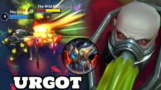 Wild Rift Urgot - New Champions Urgot Gameplay Rank Challenger