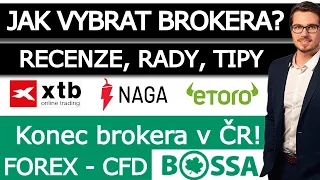 Broker Bossa v ČR končí!💥 Jak vybrat správného brokera?🔰 Recenze brokerů a nejlepší forex broker ✅