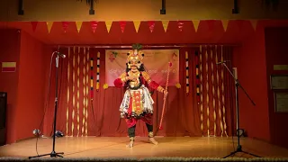 Karthaveerya Yakshagana Scene - Mannheim, Germany 2021