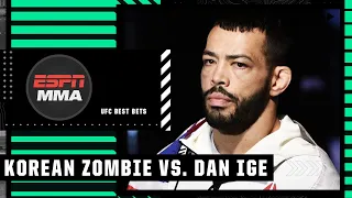 UFC Best Bets: The Korean Zombie vs. Dan Ige | ESPN MMA