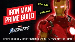 IRON MAN PRIME | INFINITE HEROICS & INFINITE MISSILES | BEST 2022 BUILD | Marvel's Avengers