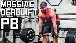 MASSIVE DEADLIFT PB | Strongman Deadlift Session