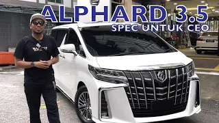 MRCMOTORSPORT l Alphard 3.5 Kayangan High Hierarchy Spec Khas untuk Bangsawan-Bangsawan