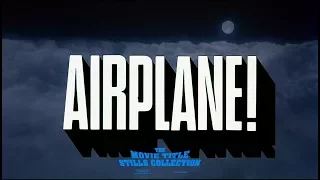 Airplane! (1980) title sequence + end credits