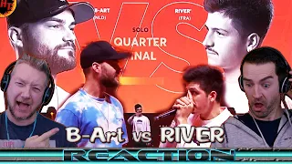 ''B-Art vs RIVER'' BEATBOX Reaction! 2021 WORLD LEAGUE (Quarter Final)