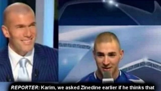 Benzema + Zidane talking about Ronaldo o Fenômeno ! ! ! [HD]