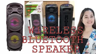 PARTY PARTY AND VIDEOKE SPEAKER 8 x 2 inches wireless #BLUETOOTH #WIRELESS #30WSPEAKER