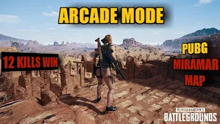 Arcade mode | PUBG Mobile | 12 kills win!