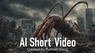 【AI Short Video】The Shrimp【Runway gen2】