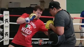 FULL CANELO ALVAREZ TRAINING WORKOUT FOR GENNADY GOLOVKIN 2 REMATCH FIGHT