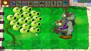 Plants vs Zombies PEASHOOTER vs 9999 GIGA GARGANTUAR Zombies | PvZ Gaming