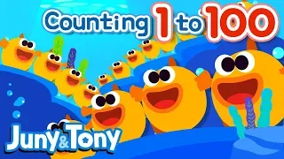 JunyTony Number songs | Counting 1 to 100 | Kindergarten Song