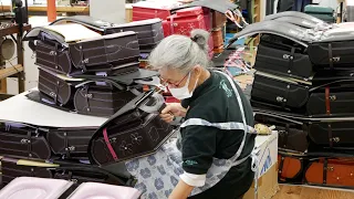 Amazing school backpack factory for elementary school students in Japan! That production process!